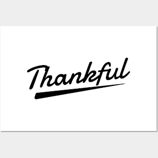 thankful Posters and Art